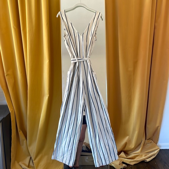 Madewell Striped Pull-on Jumpsuit - Picture 3 of 3